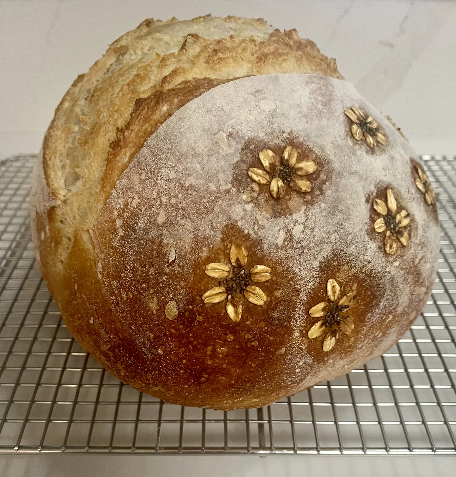 Scored sourdough designs — photo 1