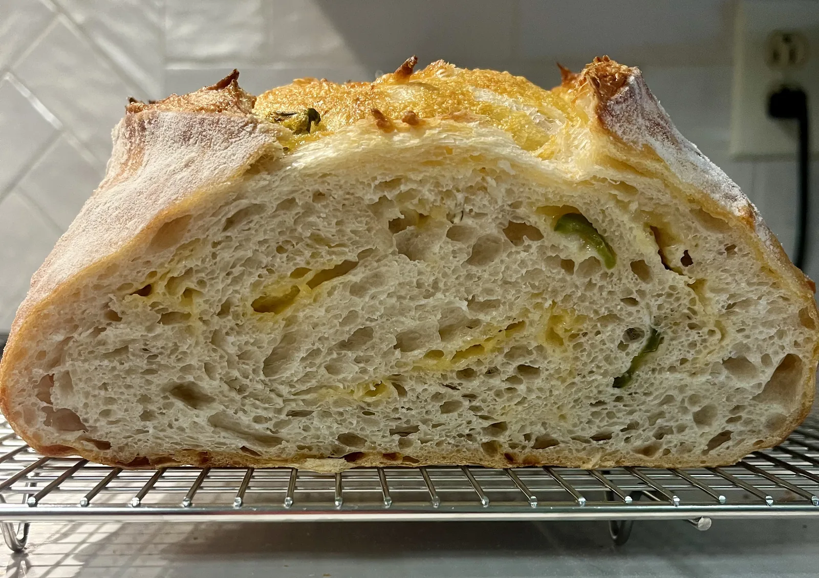 Jalapeño & cheddar sourdough — photo 1
