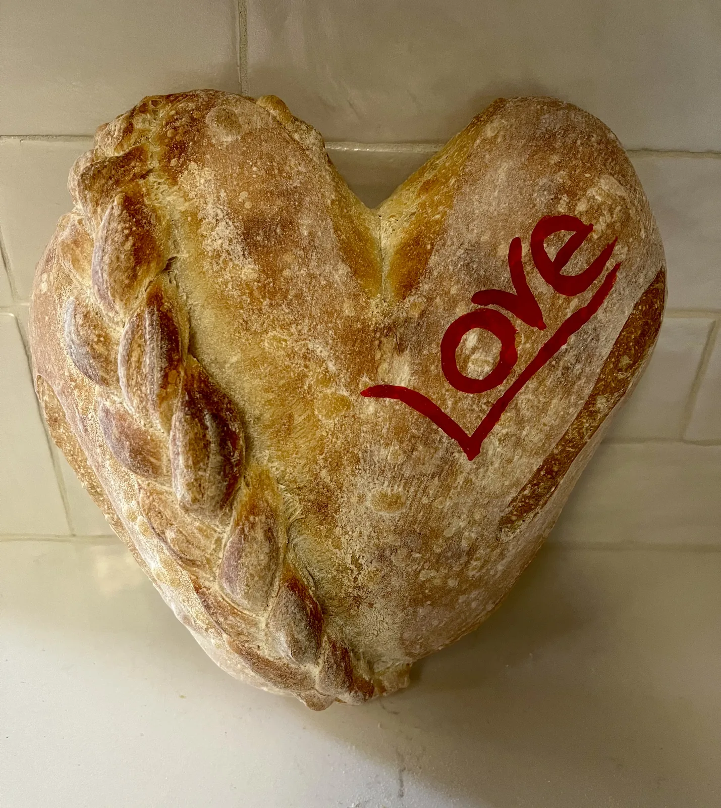Valentine’s sourdough — photo 1